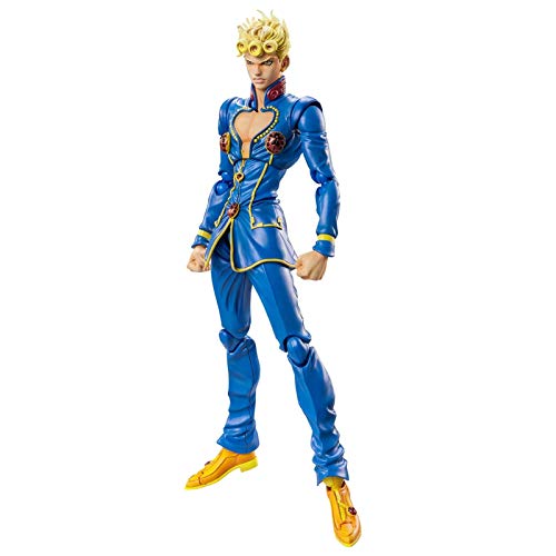 xiaomeng JoJo's Bizarre Adventure: Part 5-Golden Wind: Giorno Giovana Second Super Action Figure 6inch