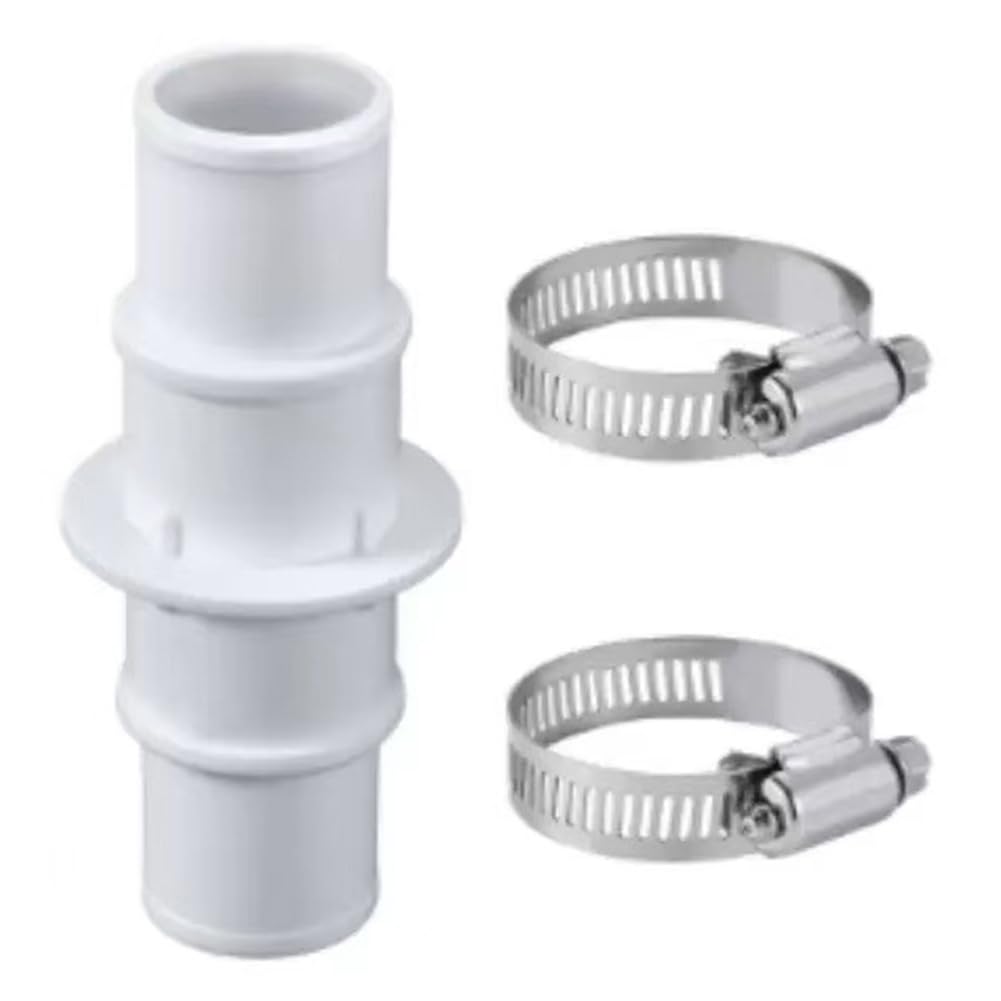 Ijsdnvjndx As Shown For Swimming Pool Vacuum Compatible Pool Hose Adapter Kit- 1-1/4" Or 1-1/2" Connector Coupling For Above-Ground Pools