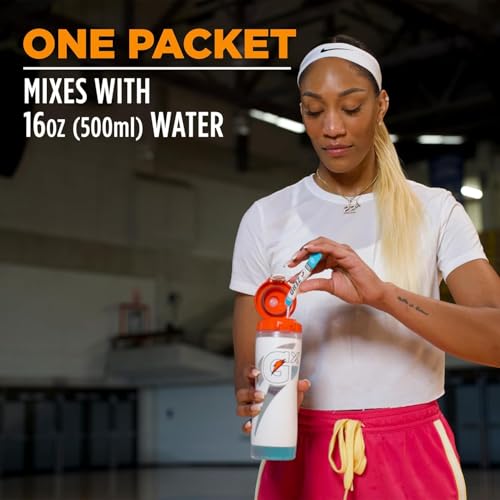 Gatorade G Zero Sports Drink Mix Powder Packets, Glacier Freeze, Electrolyte Powder Drink Mix for Hydration, Zero Sugar, Total 120 Packets