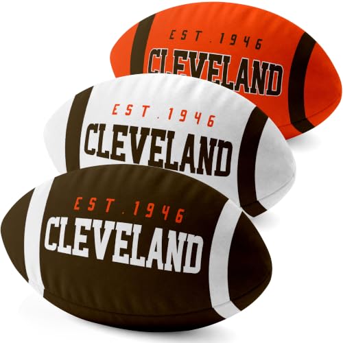 Image of ANTKING Cleveland Throw Pillow 2 Packs Custom Name Number Gifts