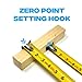 Ox Tools Tuff Blade 35 ft Shock Proof Tape Measure - Nylon Coated 1 1/4 Inch Blade Dual Magnet Hook Construction Magnetic Tape Measure - 10 ft Stand Out Retractable Measuring Tape - OX-P506035