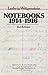 Notebooks, 1914-1916