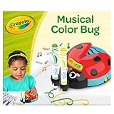 Crayola Musical Color Bug, Toddler Sensory Toy, Ladybug Toy for Kids, Arts & Crafts, Gifts for Toddlers, Ages 2, 3, 4