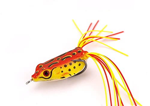 IBuuuy 5pcs Hollow Body Rana Lure Weedless