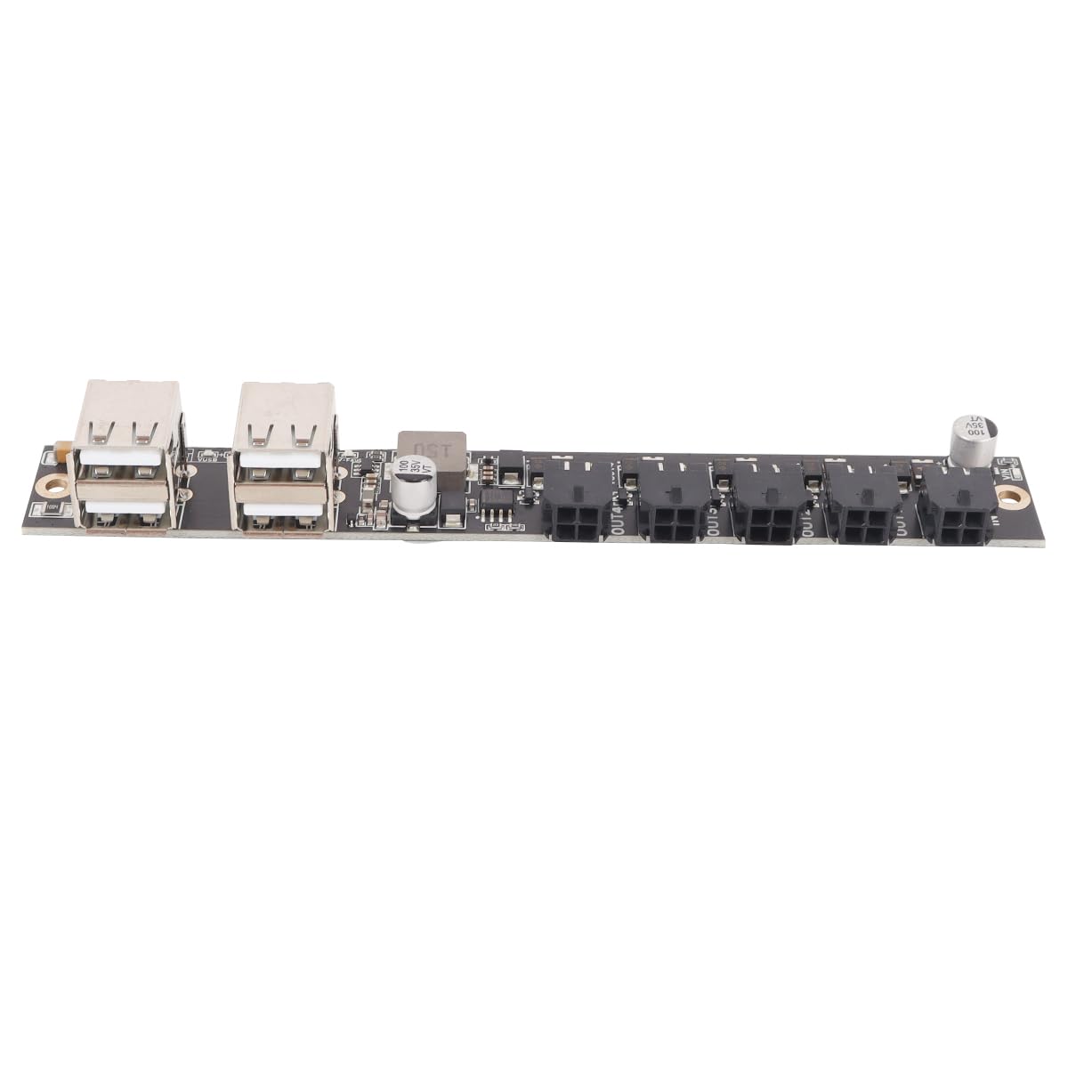 Panda Branch V1.0 Stromversorgungs-Erweiterungsplatine – 4 × 5 V USB-Anschlüsse (1–2,7 A einstellbar) + 24 V Eingang für Bambu-Lab X1C/X1E/P1S/P1P/A1/A1 Mini