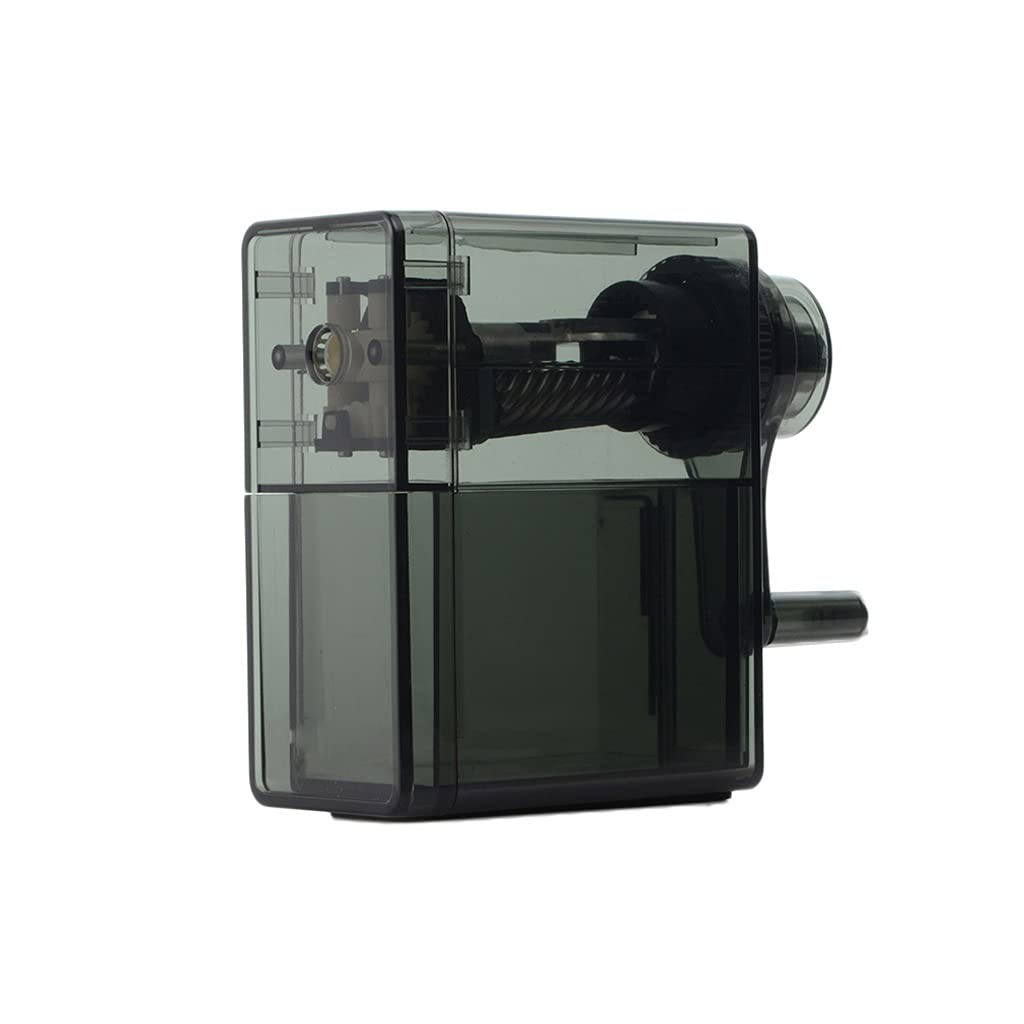 Taille-crayon Manuel Pencilsharpener Simple Transparent Sharpener suitablefor No.2pencil Childrenandadults grande capacité réglable Nib Pencil Sharpener (Color : A)