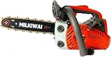 Gas Chainsaw 12 Inch Top Handle Chainsaw 2-Stroke 25.4CC Handheld Cordless Petrol Portable Gas Powered Chain Saw for Tree Wood Cutting