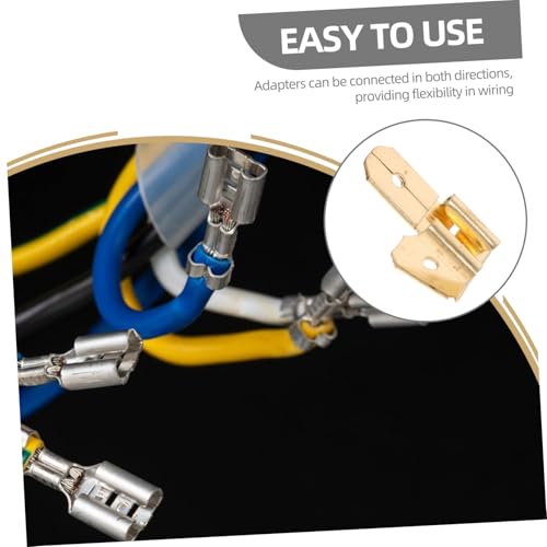 Conectores de cable para automóviles Gatuida adaptadores eléctricos de espada de cobre 2
