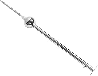 Roof Bar Single Stainless Steel Thunder Protection Rod 1 Meter for Residence Tower Buildings