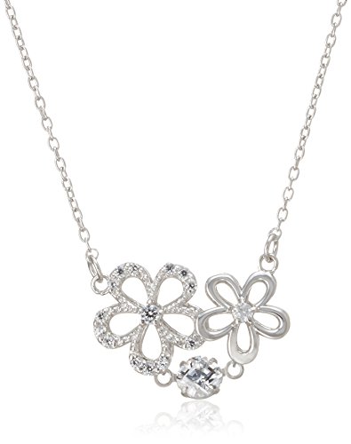 Crossfor New York シルバーネックレス 花 フラワー 日本製 NYP-593