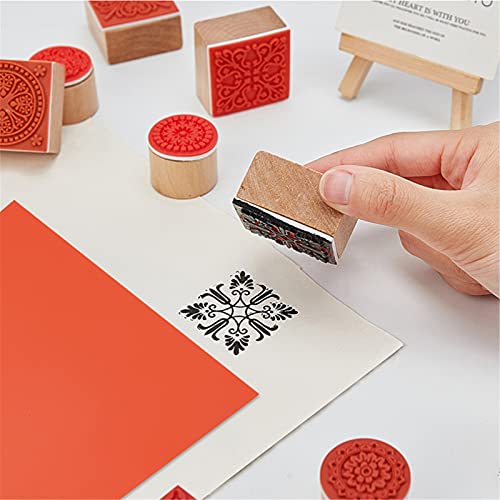 BENECREAT Rubberen blok, A4 (30 x 21 cm), rood, zacht rubberstempelblok, voor stempelmachines, 2 mm dik - Image 4