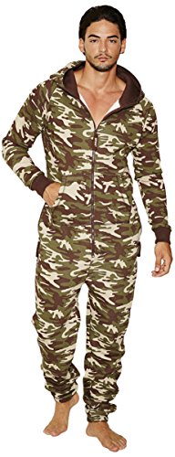 Jumpin Erwachsene Jumpsuit Original, Cammo, Camouflage, M, 10014