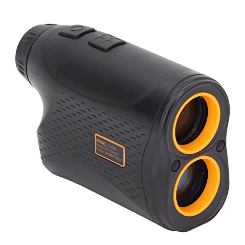 Localizador de Alcance, Leve 3 Modos ABS Golf Range Finder 6X Ampliação Com Cordão para Golfe