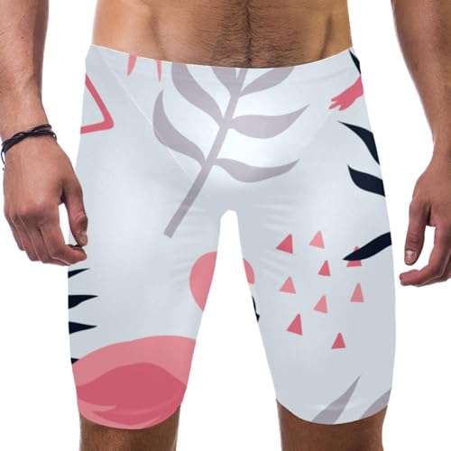 Bañador de flamenco rosa de hombre para tus entrenamientos y competiciones