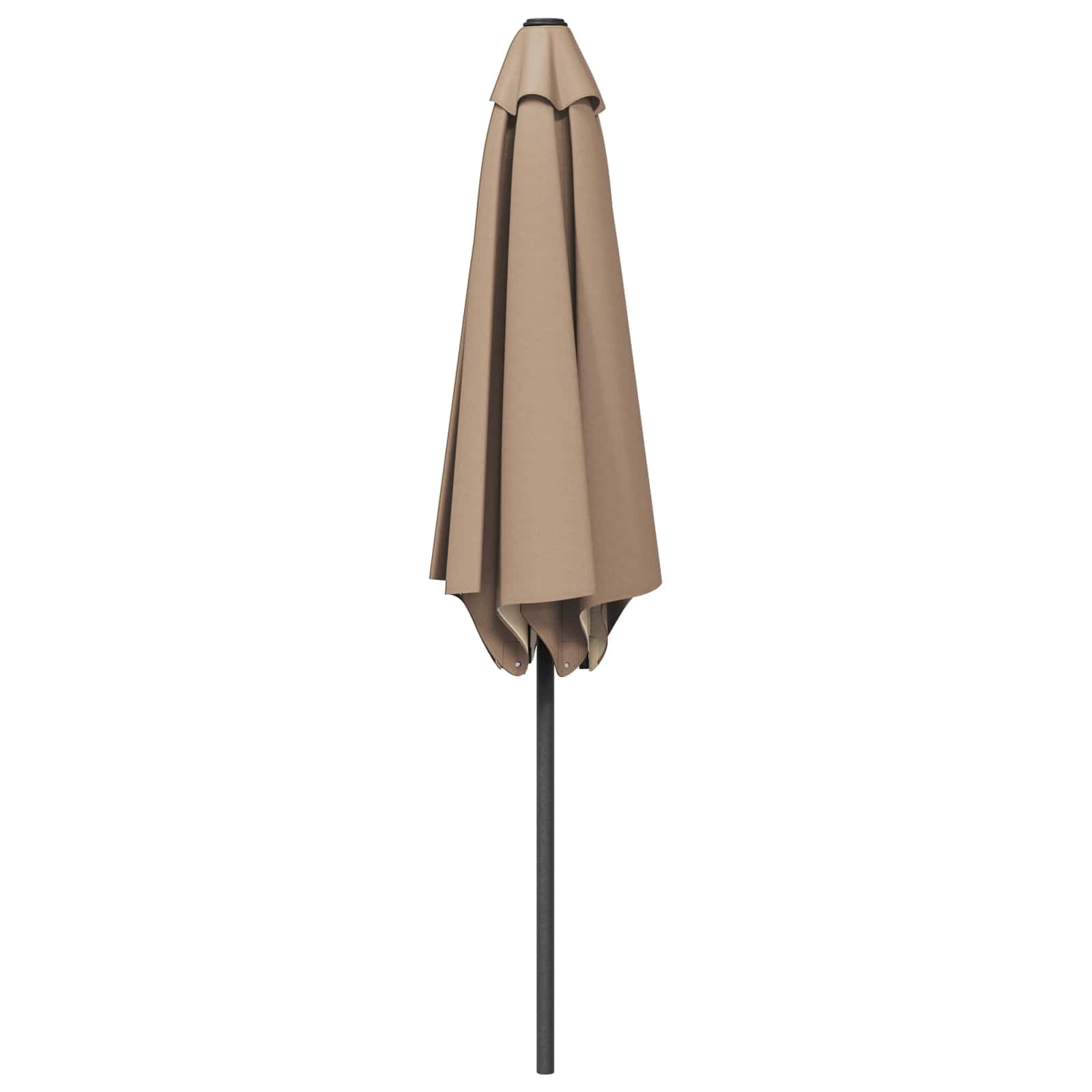 Fengshui Parasol ogrodowy 200 x 300 cm poliester prostokątny kremowy