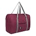 Borsa da Viaggio alla Moda di Grande capacità Tinta Unita Borsone da Viaggio Pieghevole,Pwtchenty,48x32x16cm