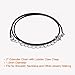 Paxcoo 120Pcs Necklace Cord with Clasp Bracelet String Bulk for Necklace Bracelet Jewelry Making (20 Inches)
