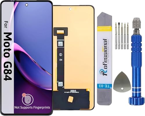Écran Motorola G84 5G XT2347 It'Go INCELL avec outils kit de réparation complet Noir