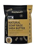 Craft & Nature 4 LB All Natural Shea Butter Moisturizing Glycerin Melt And Pour Soap Base for Soap...