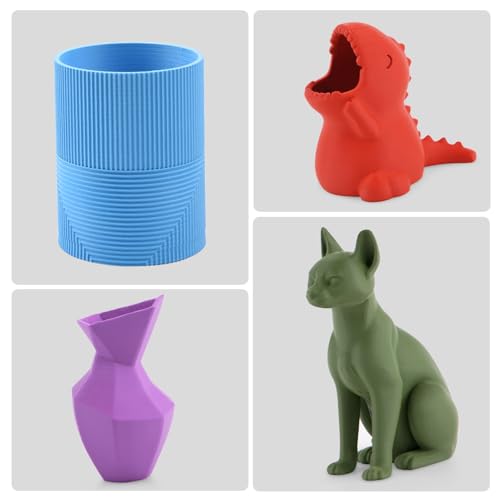 Filament PLA mat 1.75mm anti-stries et buse bouchée grâce à la précision dimensionnelle 1kg