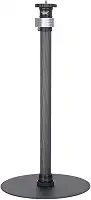 koolehaoda Monopé de base redonda de 71 cm, monopé de mesa, monopé de fibra de carbono de tubo de 32 mm para câmeras DSLR Canon, Sony, Nikon e luz de vídeo (ST-2070)