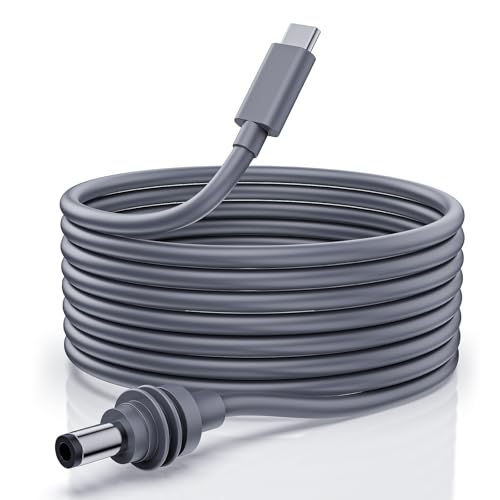 Golured Starlink Mini USB C to DC Power Cable, Starlink Mini Cable 16.4FT, Compatible with 100W+ Power Bank and PD Charger(16.4FT/5M)