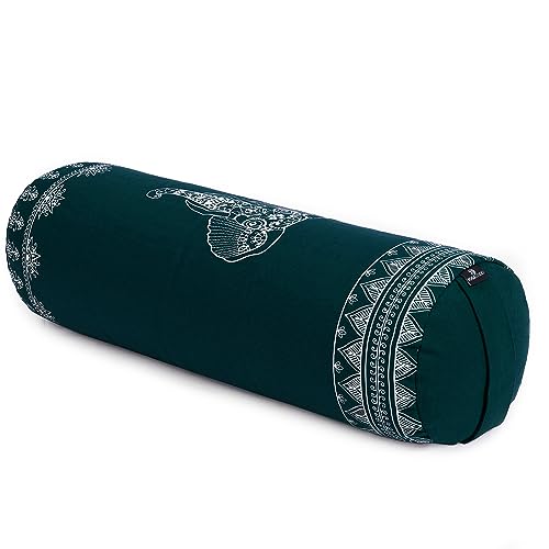 Traversin rond en sarrasin bio de la Collection Nature pour studio de yoga