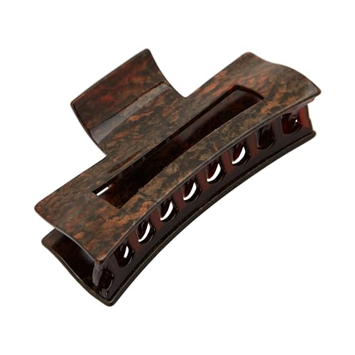 Pince à cheveux France Luxe Large Cutout Rectangle Jaw Mojave grand format