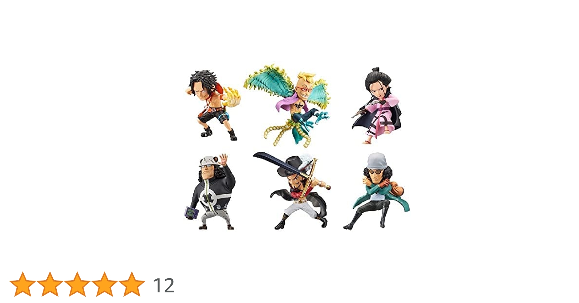 BANPRESTO - ワンピース コレクタブル フィギュア、大海賊百景4  6種 Amazon.co.jp: ワンピース ワールドコレクタブルフィギュア