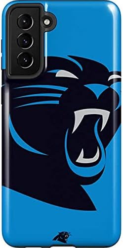 Skinit Pro Phone Case Compatible with Galaxy S21 FE - Officially Licensed NFL Carolina Panthers Large Logo Design