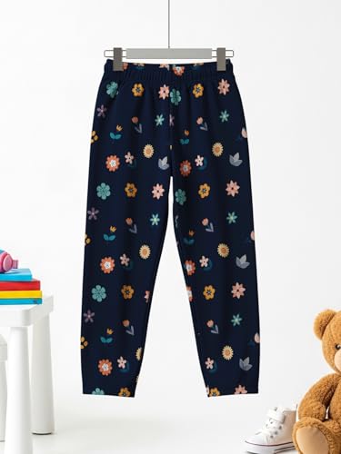 Image of HELLCAT Trendy Printed Cotton Blend Girls Pyjama-Pack of 3 | Pyjama Pants for Kids