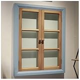 Progettato con vetro decorativo per portare una consistenza sottile e creare un'atmosfera accogliente e ambientale nel tuo spazio, offrendo un elemento interattivo alla decorazione della parete.