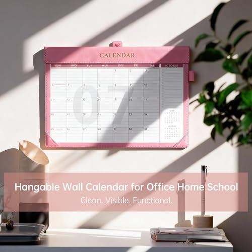 Image of Yoment Desk Calendar 2026-2027, 17 inch x 12 inch, from Now - Dec 2027(18 Months)
