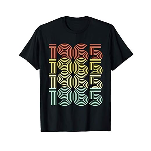 1965 año cumpleaños vintage regalo de cumpleaños Camiseta