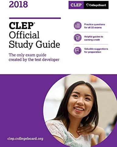 CLEP Official Study Guide 2018