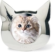 Coco Silver Cat Photo Frame, Interior Frame, Stylish, Silver, Cat, Pet, Cat