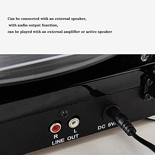 Tourne-Disque Bluetooth pour Vinyle avec Haut-parleurs stéréo, Platine pour Conversion Vinyle vers USB, Prend en Charge la Sortie RCA/entrée auxiliaire - Les Beatles, Paul McCartney, John Lennon, RIngo Starr, George Harrison Tourne-Disque Bluetooth pour Vinyle avec Haut-parleurs stéréo, Platine pour Conversion Vinyle vers USB, Prend en Charge la Sortie RCA/entrée auxiliaire – Image 3