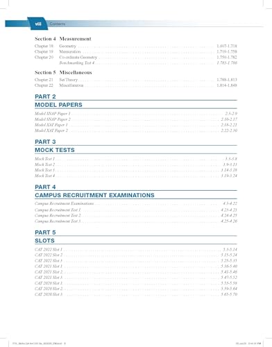 Image of Pearson Quantitative Aptitude for CAT 2025| Solved 2024 paper | Includes Mock tests | for SNAP & XAT