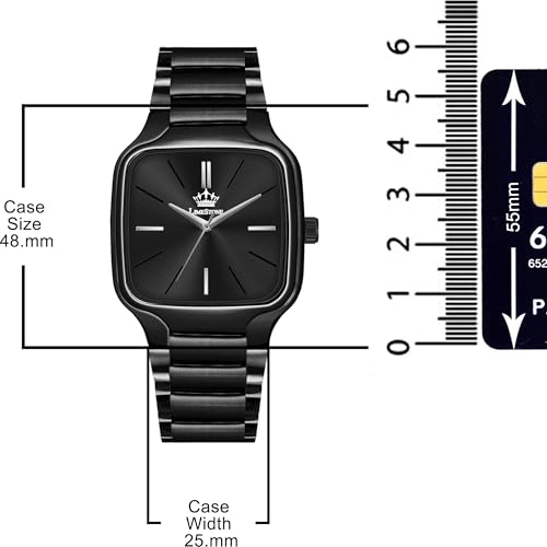Image of LIMESTONE Classic Series Men Analog Watch - Stainless Steel Mesh Strap with Elegant Dial & Roman Numerals | Quartz Wristwatch for Casual & Formal Wear