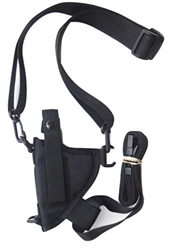 Bandolier Shoulder Holster 2"-2 1/2" Small Revolver 38, 357, 22 - J Frame Black #TOP5