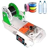 DDZJTPP Filament Extruder Für 3D Drucker,Desktop Filament Maker,Digitale Temperaturregelung,Recycling Gerät Für Recycelte Pet-Flaschen Für Familien,Heimwerker C