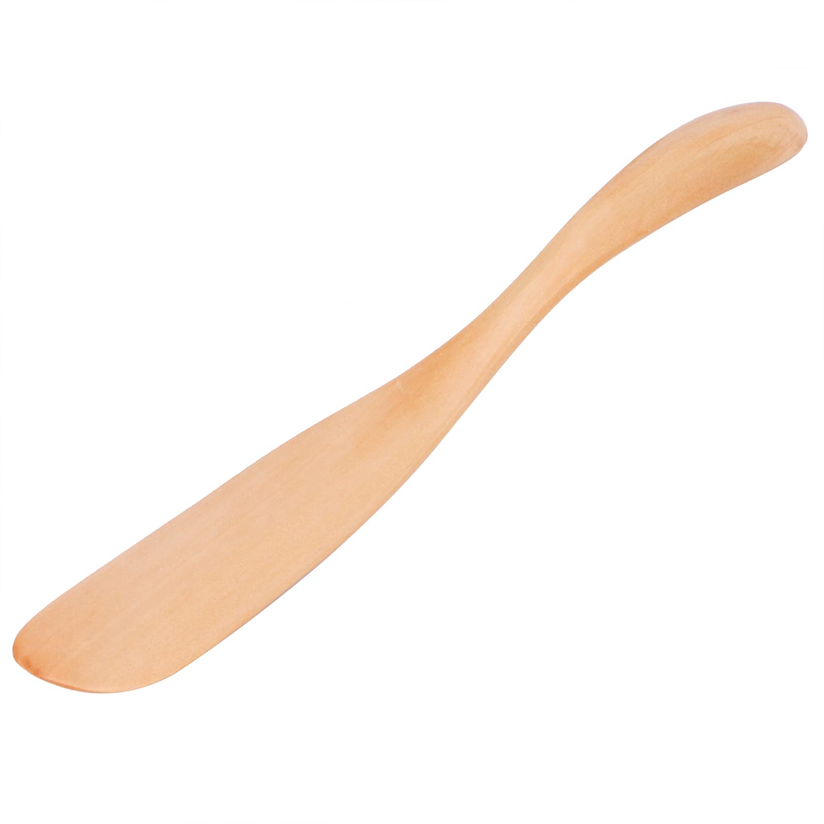 YOUTHINK 5pcs Wooden Butter Knifes, Japanese Design Jam Cheese Spreader Tableware with Ergonomic Handle for Home Kitchen