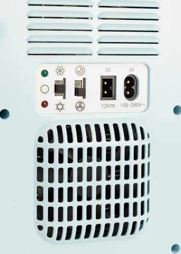 CREATE / Fridge Mini Box / Mini koelkast in retro-stijl voor koeling en verwarming / voor cosmetica, draagbare thermos - pastelblauw - Afbeelding 6