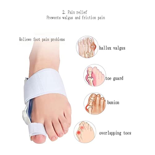Corrector de Hallux Valgus Cómodo para Caminar sin Roce Todo el Día 3