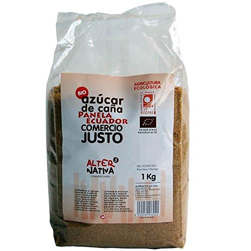 AZUCAR DE CAÑA panela ecuador 1kg. ECO