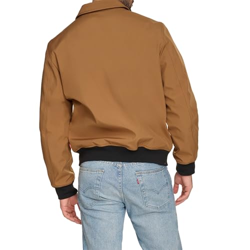 Image of Levi's Men's Men's Lightweight Softshell Varsity Rib Knit Bomber Jacket