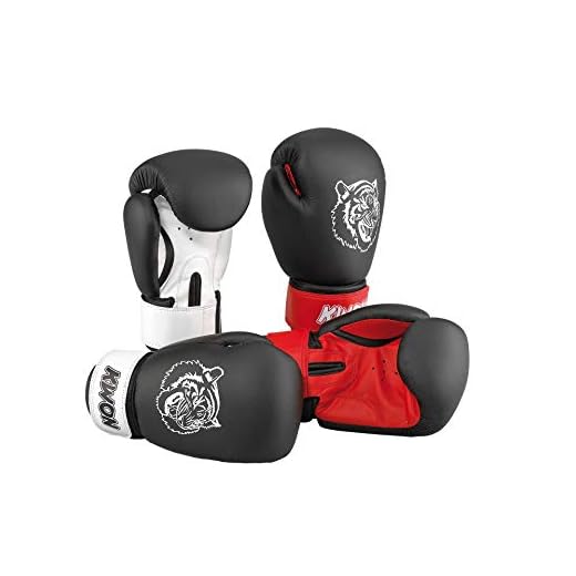 Kinder Boxhandschuhe Tiger, 10oz , in 2 Farben