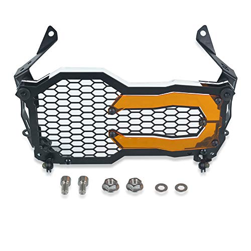Motorcycle Headlight Grille Guard Protector For BMW R1200GS 2014-2020 For BMW R1200GS ADVENTURE 2014-2020 For BMW R1250GS 2018-2020 For BMW R1250GS ADVENTURE 2018-2020 orange - Thumbnail 2