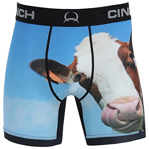 Cinch Men's 6 Inch Cow Boxer Brief Multi XL2