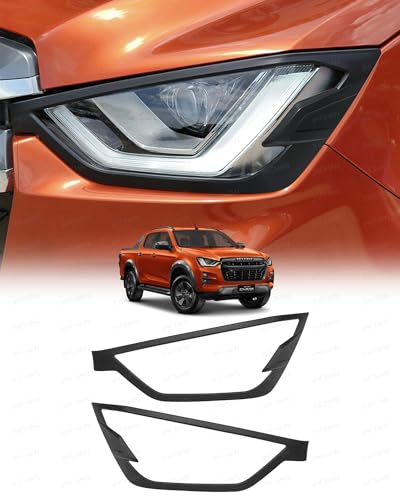 Protection de phare Isuzu Dmax 2021-2024 double optique pour MK6 et Vcross